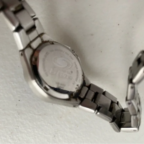 Fossil Blue Watch Blue Green Dial Silver Tone - Picture 9 of 11